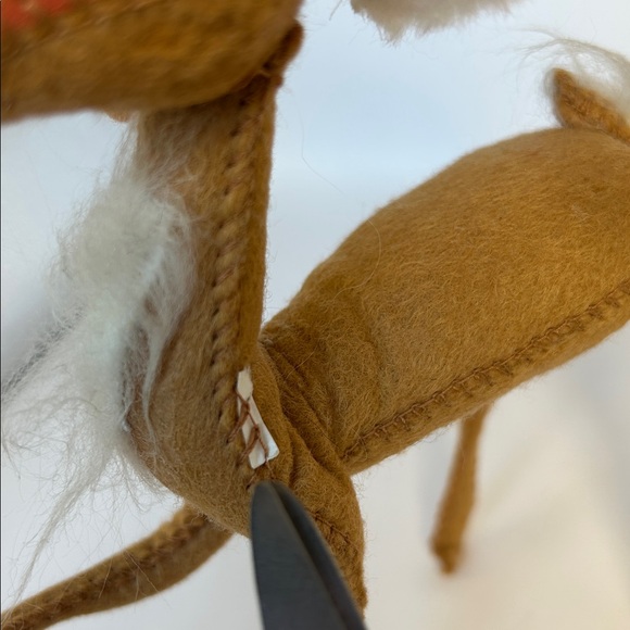 Annalee Reindeer with Red Santa Hat - Picture 9 of 9